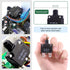 Keadic 40 Pcs 5/10/15/20/30A Push Button Circuit Breaker with Manual Reset Assorted Set AC125-250V 32VDC Thermal Circuit Breaker with 19cm Wire Le...