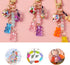 Stiesy 200 Pieces Translucent Candy Gummy Bear Resin Slime Charms Bear Flatback NO Hole Beads for for Nail Art DIY Hair Clip Jewelry Making Mixed ...