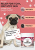 Natural Wrinkle Wipes for Dogs, 120 Count, Hypoallergenic Dog Wipes, Wrinkle Wipes French Bulldog, Cleaning & Deodorizing, Dog Wipes for Grooming ...