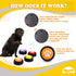 PetnBeyond Dog Talking Buttons - Communication Starter Pack, 4 PCS Dog Training Buttons, 30 Second Record Button for Pet Voice Training, Speaking ...