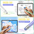 Universal Stylus Pens for Touch Screens (5 Pcs), High Sensitivity Fiber Tips, Compatible with Apple/iPhone/iPad/iOS/Android/Samsung Tablets and Al...