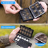CR2032 Battery Case Holder Storage,Water-Resistant Anti-Shock, Coin Cell Battery Case for 20x CR2032 / CR2025 / CR2045 / CR2016, CR2032 Button Rou...
