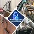 Cable Locks with Combination, 23.6Inch Steel Small Cable Rope Locks with 4-Digit Combination, Resettable Code for Bikes, Fence, Pet Door, Lockers,...