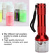 Nail Art Powder Mixing Grinder, Nail Powder Mixer Blender Aluminum Electric Tobacco Grinder Powder Grinding Machine Tool for Nail Salon (red)...