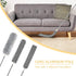 4 PCS Feather Dusters for Cleaning, Bendable Duster with Extension Pole, & Reusable Microfiber Dusters for Cleaning Ceiling Fan, Furniture & Blind...