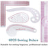 French Metric Ruler, 9 Styles Sew Curve Metric Shaped Ruler Measure Dressmaking Drawing Drafting Measure Template DIY Sewing Ruler Set Perfect for...
