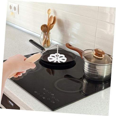 1pc Youdunzi Mold Frying Concha Cutter Deep Fry Mold Round Cookie Cutters Timbale Iron Fried Food Table Serving Heart Cookie Cutter Swedish Cookie...