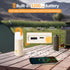LED Camping Lantern ,3200mAh Rechargeable Battery Up to 350H Running Time Tent Light,430LM 4 Modes with Red Light,Portable Emergency Light for Pow...