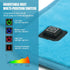 USB Heating pad for Back, Neck, and Shoulder Pain Relief with Two Straps - Dry & Moist Heat Therapy Option (Blue)...