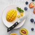 BEZIA Peeling Paring Knife 2.75 inch, German High-Carbon Steel, Fruit Knife Kitchen Knife with Ergonomic and Full Tang Handle, Black...