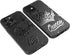 Black Matching Phone Cases compatible with - iPhone 13 Pro Max - 6.7 inch for Couple King and Queen Cover Cute Anniversary Boyfriend Girlfriend En...