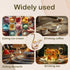 Decorative Gold Swan Base Holder with 6pcs Coffee Spoon Set - Creative Dessert Spoons,Gold...