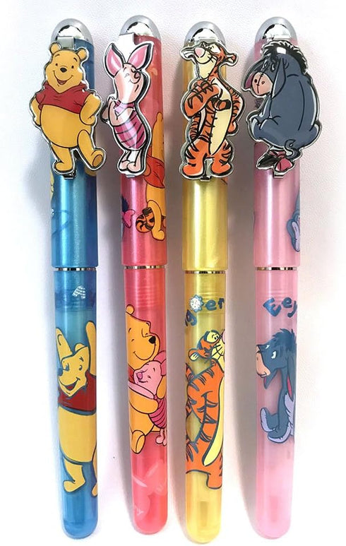 Winnie the Pooh Piglet Tigger Eeyore 4PCS Pen Set...