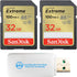 SanDisk Extreme 32GB 2 Pack SD Memory Card Works with Digital Camera, Computer, and Trail Cameras (SDSDXVT-032G-GNCIN) Bundle with Everything But ...