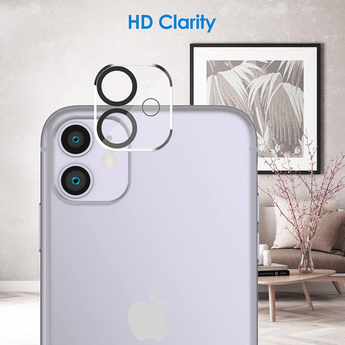JETech Screen Protector for iPhone 11 6.1-Inch with Camera Lens Protector, Tempered Glass Film, 2-Pack Each...