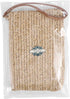 FENICAL Straw Clutch Bag Bohemian Zipper Wristlet Summer Beach Handbag for Women Girls...
