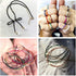 BENECREAT 7 Strands 260FT 0.38MM Stainless Steel Bead String Wire Tarnish Resistant Steel Wire for Necklace Bracelet Making...