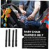 3pcs Baby Safety Belt Baby Chair Harness Belt Baby High Chair Belt Baby High Chair Straps Baby Chair Belt Kids Belt Sashes Baby Feeding Chair Belt...