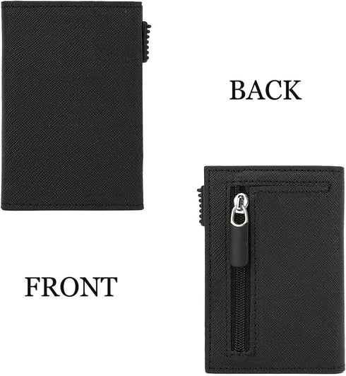Wallet for Men Slim Smart Pop Up Wallet RFID Card Holder Wallet Mens Minimalist Small Wallet with Money Clip...