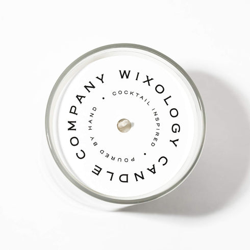 Wixology Cocktail Inspired Bourbon Candle - Sidecar Scent - Coconut and Soy Blended Wax - Hand Poured in Re-Usable Rocks Glass - Made in Kentucky ...