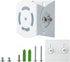 Baby Monitor Wall Mount for Infant Optics?Babysense, HelloBaby, Arlo ?VAVA and Most Universal Monitors Camera Easy Installation (Wall Sticker)...