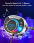 Bluetooth Car Adapter, Fast Charging, 7 LED Colors, AUX Output, U Disk Support, Bluetooth Transmitter, Hi-Fi Bass Sound, FM Radio, Handsfree Calls...
