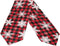WOOR Double-Sided Snowflakes On Buffalo Plaid Background Christmas Table Runner 13 x 70 Inches Long,Table Cloth Runner for Wedding Party Holiday K...
