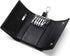 RuoFeng Keychain Key Holder Ring with 6 Hooks Snap Closure (Black)...