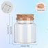 4PCS 50ml Small Empty Glass Bottle with Cork Stopper Storage,Small Glass Bottle Jars for DIY Art Crafts Projects Decoration Party Supplies and Wed...