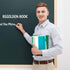 Regolden-Book Spiral Ruled Notebook, Ruled Lined Hardcover Journal for Note Taking (Teal, Dotted)...