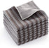 8 Pack Stainless Steel Cleaning Cloth, Double-Sided Microfiber Stainless Steel Cleaner for Kitchen Stovetop, Multi-Purpose Non-Scratch Cleaning To...