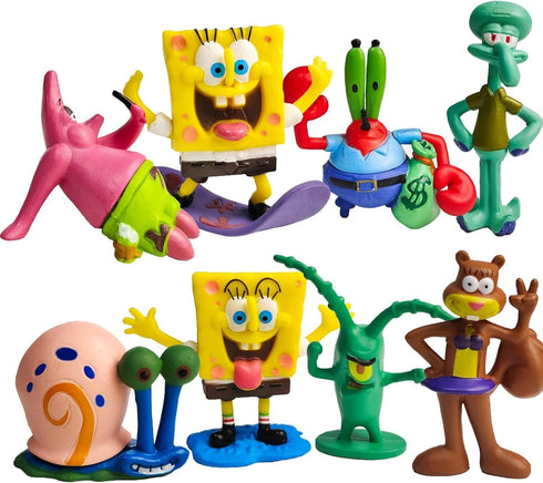 8 Pieces Doll SetCartoon Mini Toys as Collectible Decorations Toy,Great Birthday Gifts for Kids, Boys, and Girls...