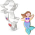 Mermaid Cookie Cutter, 4.5" Made in USA by Ann Clark...