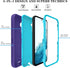 Qinmay for Galaxy A54 5G Case,Samsung Galaxy A54 5G Case with HD Screen Protector (2 Pack),Samsung A54 5G Case Durable Shockproof 3-Layer Heavy Du...