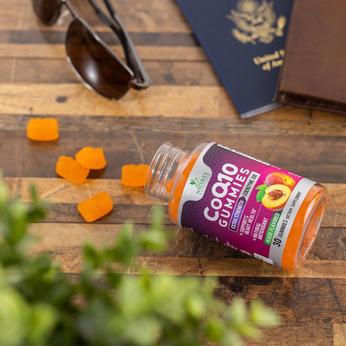 CoQ10 100mg Gummies - Coenzyme Q10 Supplement, CoQ10 Gummies Antioxidant for Heart Health Support & Energy Production, High Absorption Coenzyme Q1...