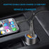 USB Car Charger,36W Dual Quick Charge 3.0 Car Adapter for Moto G Power/G Stylus 2022 2020 2021,G Fast/G Play/G100/G Pure,Edge Plus,Motorola One 5G...