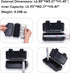 RovyVon RX10 EDC Tool Case Box, Small Organizer Storage Case to Protect EDC Gears Gadgets, 1PCS, 6.89" x 3.21" x 1.45" (Black)...