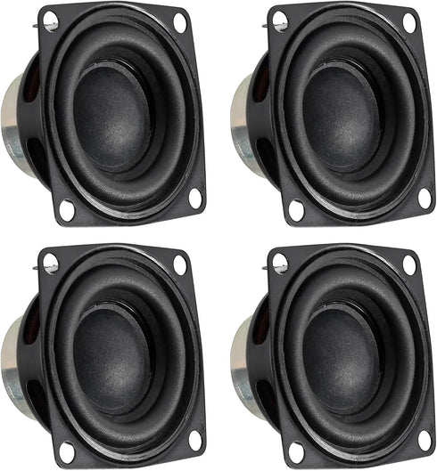 4pcs 2inch 4Ohm 10W Full Range Audio Speaker Stereo Woofer Loudspeaker for Arduino (4pcs)......