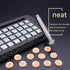 PH PandaHall 32 pcs Stainless Steel Leathercraft Metal Insect Theme Stamps Punch Set Tool with 1 pc Handle for Leather Craft Belt Bag Craft DIY Je...