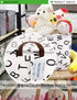 LANGYASHAN Square Storage Baskets Waterproof Canvas Children Laundry Nursery Hamper for Shelves Gift Baskets Toy Organizer Room Decor (Square alph...