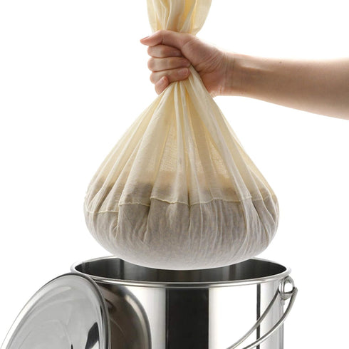 CONIE Extra Large 20"x24" Reusable Straining Brew in a Bag Cheesecloth Brewing Bag with Sturdy Draw Strings...