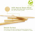 Prowithlin 4 Piece Crepe Spreader and Spatula Set, Crepes Maker Made Of 100% Natural Beech Wood, 12" Crepe Spatula and 4.7" Crepe Spreaders, Crepe...