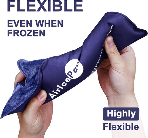 Ice Packs for Injuries Reusable, Gel Cold Pack for Knee Neck Shoulder Ankle Elbow Hip Back Pain Relief, Cold Compress Therapy for Swelling, Bruise...