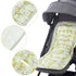 Baby Stroller Seat Liner Kids Pushchair Seat Cushion Mat Universal Breathable Stroller Liner Insert Stroller Cushion Pad Thick Cotton Stroller Lin...