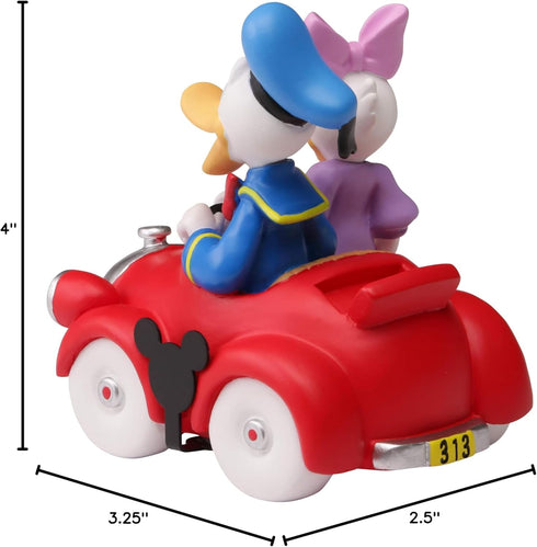 Precious Moments 201702 Disney Showcase Parade: Daisy Duck & Donald Duck Resin/Vinyl Collectable Figurine...