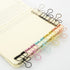 Hollow Out Paper Binder Clip Invoice Bill Clip Office Supplies Pack of 10 (S, Bronze)...