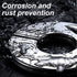 Wall Split Flange Stainless Steel Escutcheon Plate plumbing Cover Self-Adhesive Round for 50mm Diameter Pipe...