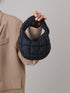 Quilted MINI Handbag and Purses Women Puffer Nylon Hobo Cotton Padded Purse Work Travel Lightweight...