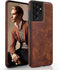 LOHASIC for Galaxy S21 Ultra Case, Premium Leather Luxury Business PU Non-Slip Grip Shockproof Bumper Full Body Protective Cover Phone Cases for S...