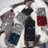 Aikukiki for OnePlus Nord N200 Case,3D Handmade Sparkle Stunning Stones Crystal Diamond Bling Glitter Phone Case for OnePlus Nord N200 5G (T-Mobil...